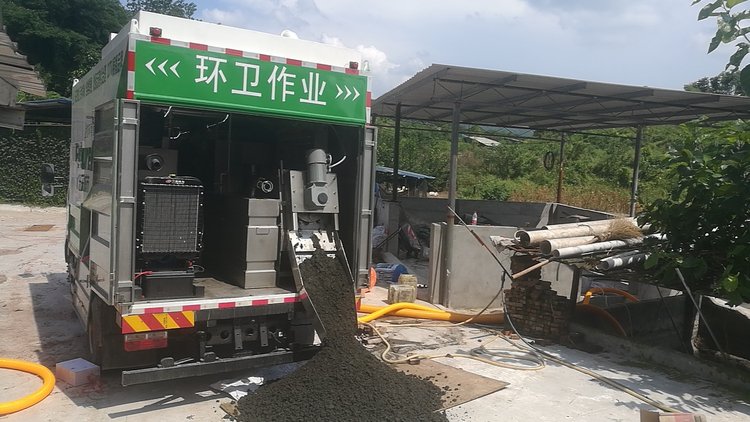 吊罗山乡污泥干湿分离技术